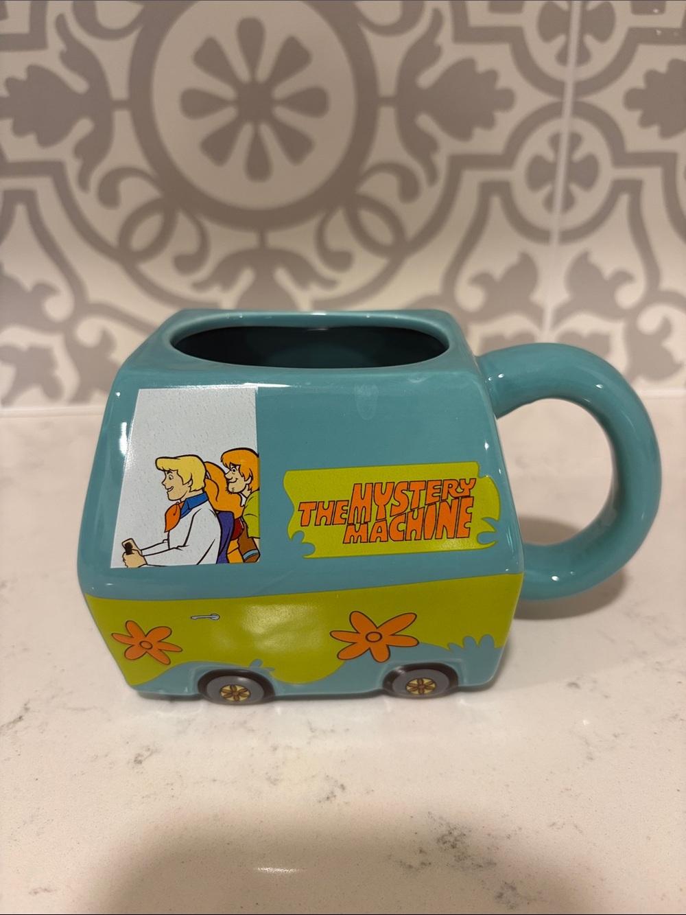 Scooby-Doo The Mystery Machine Ceramic Coffee Mug - Teal